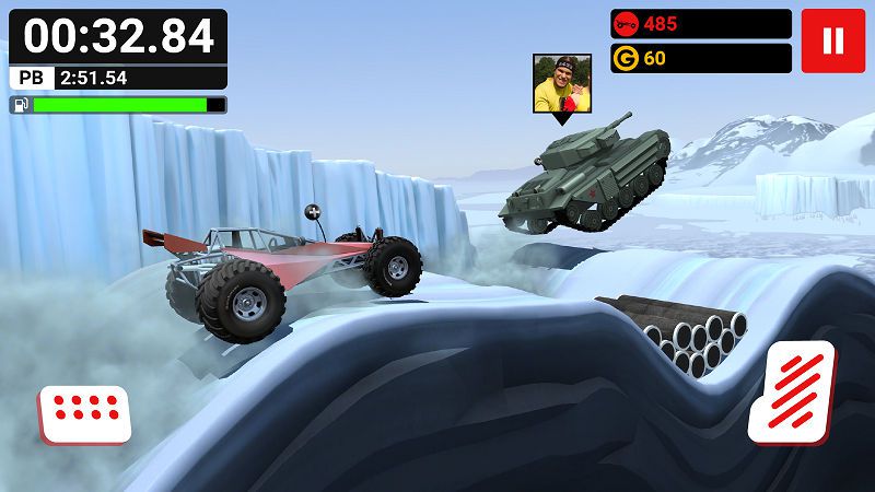 トラックや戦車などで走行するクレージーな物理レースゲーム Androidアプリ検索