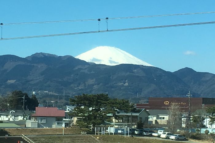 004-車窓からの富士山