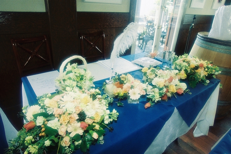 結婚式の花