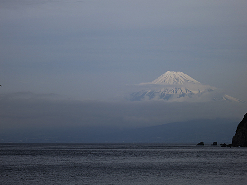 寒空富士山