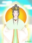女神（アマテラ）kinuko画廊さんの絵