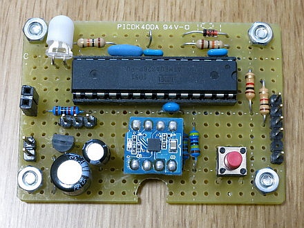 アナログ気圧計(LPS25H)の基板
