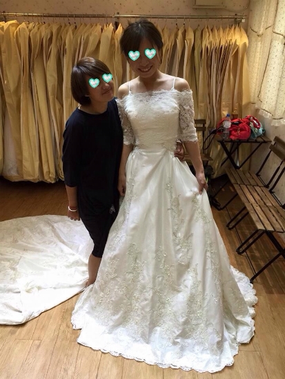 台湾結婚写真ドレス2