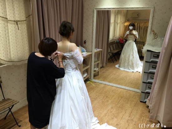 台湾結婚写真ドレス3