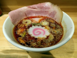 つけ麺専門 サバ６製麺所 ｐｌｕｓ 天六店・サバ濃厚鶏辛つけ麺